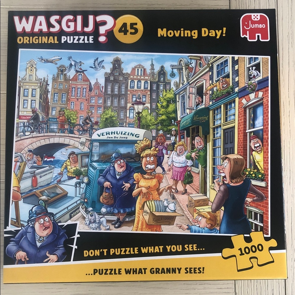 Wasgij Original Puzzle 45 - Moving Day! - 1000 Pieces